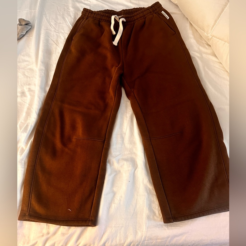 Everlane barrel leg sweatpants